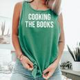 Cooking The Books Comfort Colors Tank Top Violet
