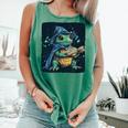 Cool Magical Book With Wizard Turtle For Adults And Kids Comfort Colors Tank Top Violet Cool Magical Book With Wizard Turtle For Adults And Kids Comfort Colors Tank Top Violet