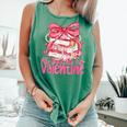 Coquette Bow All Booked For Valentines Teacher Book Comfort Colors Tank Top Violet Coquette Bow All Booked For Valentines Teacher Book Comfort Colors Tank Top Violet