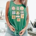 Coquette Boys Of Tommen Books Stamp Tommen College Tees Comfort Colors Tank Top Violet