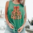 Coquette Christmas Book Tree Xmas Lights Librarian Teacher Comfort Colors Tank Top Violet Coquette Christmas Book Tree Xmas Lights Librarian Teacher Comfort Colors Tank Top Violet
