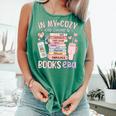 In My Cozy Iced Coffee And Books Era Comfort Colors Tank Top Violet