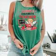 Cupid's Favorite Math Teacher Valentine Reading Book Women Comfort Colors Tank Top Violet Cupid's Favorite Math Teacher Valentine Reading Book Women Comfort Colors Tank Top Violet