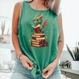 Cute Dragon Reading Book Bookworm Dragons And Books Comfort Colors Tank Top Violet Cute Dragon Reading Book Bookworm Dragons And Books Comfort Colors Tank Top Violet
