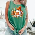 Cute Ghost Reading Book Lovers Halloween Pumpkin Women Girls Comfort Colors Tank Top Violet Cute Ghost Reading Book Lovers Halloween Pumpkin Women Girls Comfort Colors Tank Top Violet