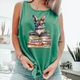 Cute Reading Bunny With Glasses Books Bookworm Reader Book Premium Tri-Blend Comfort Colors Tank Top Violet Cute Reading Bunny With Glasses Books Bookworm Reader Book Premium Tri-Blend Comfort Colors Tank Top Violet