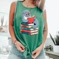 Cute Reading Seal On Books Book Lover Comfort Colors Tank Top Violet Cute Reading Seal On Books Book Lover Comfort Colors Tank Top Violet