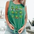 Cute Shamrock Reading St Patricks Day Teacher Book Lovers Comfort Colors Tank Top Violet Cute Shamrock Reading St Patricks Day Teacher Book Lovers Comfort Colors Tank Top Violet