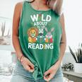 Cute Wildlife Zoo Animals For Book Reader Bookworms Comfort Colors Tank Top Violet Cute Wildlife Zoo Animals For Book Reader Bookworms Comfort Colors Tank Top Violet