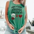 Dark Romance Smutt Book Merch Just A Good Girl STFUATTDLAGG Comfort Colors Tank Top Violet