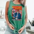 Dead Roast Coffee Comic Book Cover Style Skeleton Barista Comfort Colors Tank Top Violet Dead Roast Coffee Comic Book Cover Style Skeleton Barista Comfort Colors Tank Top Violet