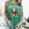 Dear Santa More Book Please Christmas Book Librarian Comfort Colors Tank Top Violet Dear Santa More Book Please Christmas Book Librarian Comfort Colors Tank Top Violet
