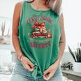 Dear Santa Only My Books Were Naughty Comfort Colors Tank Top Violet