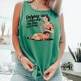 Defying Censorship One Page At a Time Read Banned Books Comfort Colors Tank Top Violet