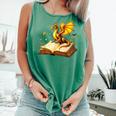 Dragon Fantasy Book Lover Bookish Reader Bookworm Wildflower Comfort Colors Tank Top Violet Dragon Fantasy Book Lover Bookish Reader Bookworm Wildflower Comfort Colors Tank Top Violet