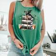 Dragon Hoard Of Books Reading Lover Cute Art Comfort Colors Tank Top Violet