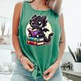 Dragon Reading A Book Cute Bookworm Book Lover Comfort Colors Tank Top Violet Dragon Reading A Book Cute Bookworm Book Lover Comfort Colors Tank Top Violet