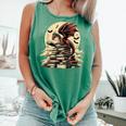 Dragon Reading a Book Dragons And Books Lover Bookworm Comfort Colors Tank Top Violet