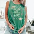 Dramatic Book Lover Quote Comfort Colors Tank Top Violet