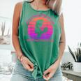 With A Dreamy Far-Off Look And Her Nose Stuck In A Book Comfort Colors Tank Top Violet