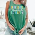 Drink Coffee Read Books Be Happy Caffeine Lover Comfort Colors Tank Top Violet Drink Coffee Read Books Be Happy Caffeine Lover Comfort Colors Tank Top Violet