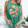 Dungeon Crawler Carl Colorful Sticker Collage LitRPG Book Comfort Colors Tank Top Violet