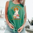 Easily Distracted By Beagles And Books Beagle Dog Comfort Colors Tank Top Violet Easily Distracted By Beagles And Books Beagle Dog Comfort Colors Tank Top Violet