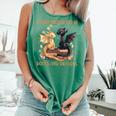 Easily Distracted By Books & Dragons Librarian Book Lover Comfort Colors Tank Top Violet Easily Distracted By Books & Dragons Librarian Book Lover Comfort Colors Tank Top Violet