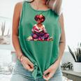 Educated Melanin Queen Afro Women Reading Book History Comfort Colors Tank Top Violet Educated Melanin Queen Afro Women Reading Book History Comfort Colors Tank Top Violet