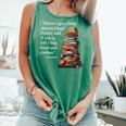 Erasmus When I Have Money I Buy Books Comfort Colors Tank Top Violet