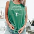 -Expectations Literary Book Club-J Jane Austen Poet Writer Mr Darcy Romantic Quote Comfort Colors Tank Top Violet
