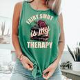 Fairy Smut Is My Therapy Romantasy Spicy Books Faerie Tales Comfort Colors Tank Top Violet