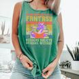 Fantasy Reader Society Reading Book Retro Bookworm Reader Comfort Colors Tank Top Violet