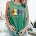 Floral Book Equality Human Rights Social Justice Peace Love Comfort Colors Tank Top Violet