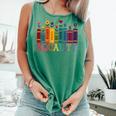 Floral Flower Book Equality Human Rights Women's Rights Comfort Colors Tank Top Violet