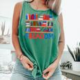 Freadom To Read Book Lover Reading Freedom Comfort Colors Tank Top Violet