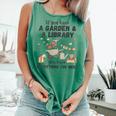 Gardening & Library Lover Books Reading Plants Cute Comfort Colors Tank Top Violet Gardening & Library Lover Books Reading Plants Cute Comfort Colors Tank Top Violet