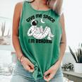 GIVE ME Space I'm Reading Kids Astronaut Book Reader Meme Premium Tri-Blend Comfort Colors Tank Top Violet GIVE ME Space I'm Reading Kids Astronaut Book Reader Meme Premium Tri-Blend Comfort Colors Tank Top Violet