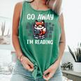 Go Away I'm Reading Book Reader Cute Fox Librarians Comfort Colors Tank Top Violet Go Away I'm Reading Book Reader Cute Fox Librarians Comfort Colors Tank Top Violet