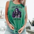 Good Girls Read Bad Books Sarcastic Skeleton Goth Skull Comfort Colors Tank Top Violet Good Girls Read Bad Books Sarcastic Skeleton Goth Skull Comfort Colors Tank Top Violet
