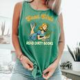 Good That Girls Read Dirty Books Smut Reader Book Romance Comfort Colors Tank Top Violet