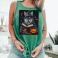 Halloween Girls Boys Cute Wolf Book Pumpkin Kids Halloween Comfort Colors Tank Top Violet Halloween Girls Boys Cute Wolf Book Pumpkin Kids Halloween Comfort Colors Tank Top Violet