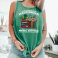 Happiness More Books Read Reading Librarian Men Women Kids Comfort Colors Tank Top Violet Happiness More Books Read Reading Librarian Men Women Kids Comfort Colors Tank Top Violet
