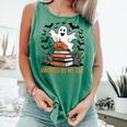 Haunted By My TBR Boo Halloween Book Lover Librarian Comfort Colors Tank Top Violet Haunted By My TBR Boo Halloween Book Lover Librarian Comfort Colors Tank Top Violet