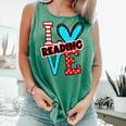 I Heart Books Love Reading Red And Stripe Animated Cat For Men Women Girls Kids Comfort Colors Tank Top Violet I Heart Books Love Reading Red And Stripe Animated Cat For Men Women Girls Kids Comfort Colors Tank Top Violet