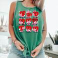 Heart Reading Books Valentine Teacher Boys Girls Book Lover Comfort Colors Tank Top Violet