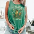 On My Way To Hoard Books And Cause Chaos Tom Foolery Frog Comfort Colors Tank Top Violet