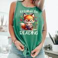 I'd Rather Be Reading Cute Fox Book Lover Reader Bookworm Comfort Colors Tank Top Violet I'd Rather Be Reading Cute Fox Book Lover Reader Bookworm Comfort Colors Tank Top Violet