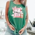 I'm A Kindle Girlie Book Lover Bookish Comfort Colors Tank Top Violet
