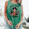 I'm Reading Halloween Witch Book Lover Comfort Colors Tank Top Violet I'm Reading Halloween Witch Book Lover Comfort Colors Tank Top Violet